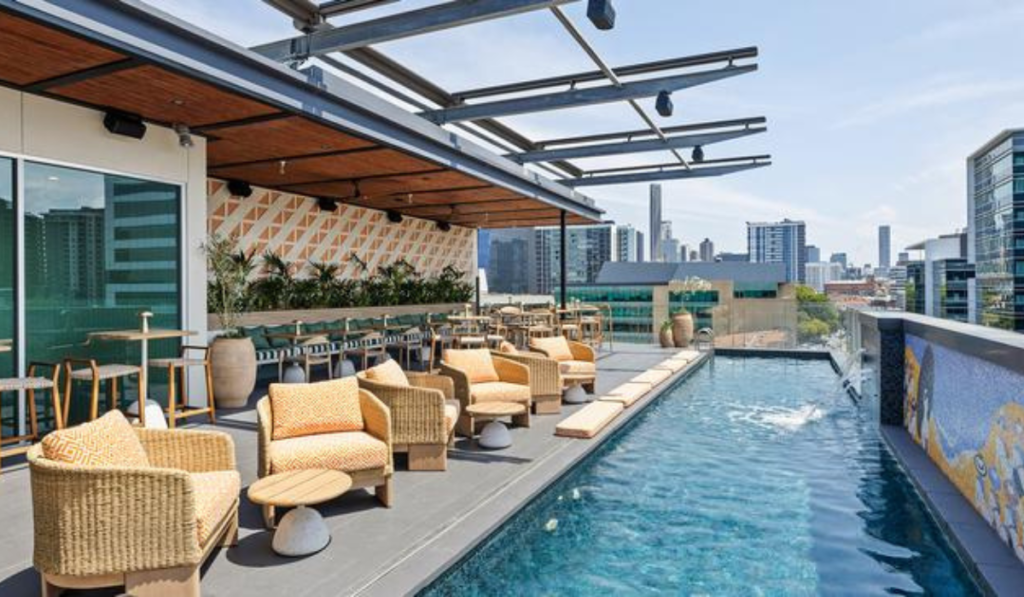 Above Rooftop Pool & Bar — Ovolo Brisbane